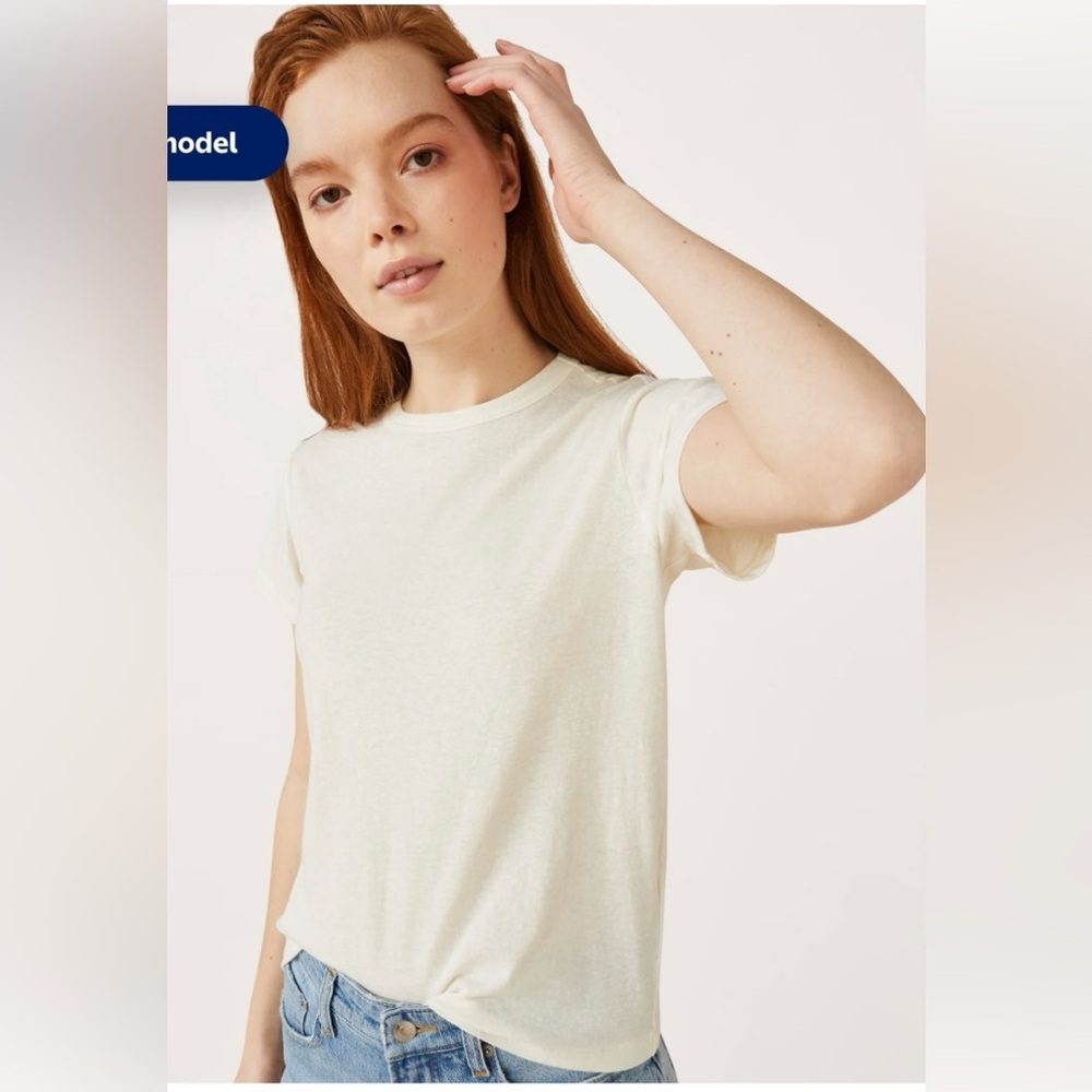 Free Assembly Cream Ringer Tee